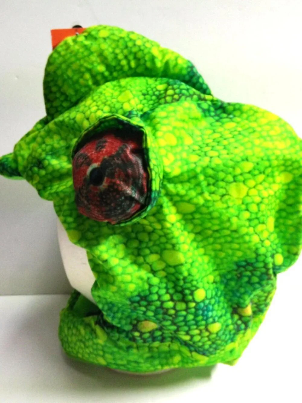 Chameleon Mask by Hyde & EEK! Adult One Size Fits Most NEW Green Padded Plush